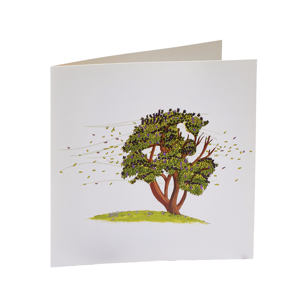 Tree of Remembrance Card Kitras Art Glass Inc Canada